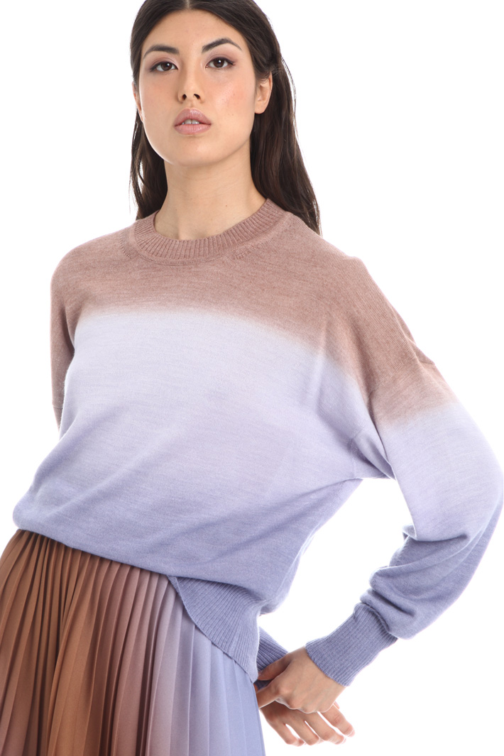Dropped shoulder sweater Intrend Dropped shoulder sweater Intrend
