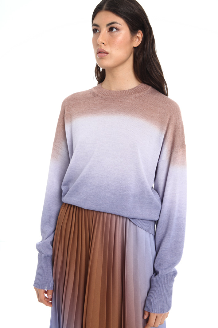 Dropped shoulder sweater Intrend Dropped shoulder sweater Intrend