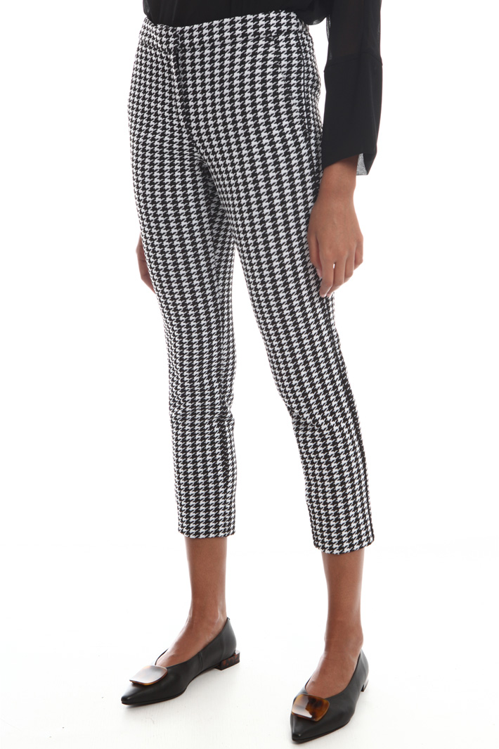 Houndstooth trousers Intrend Houndstooth trousers Intrend