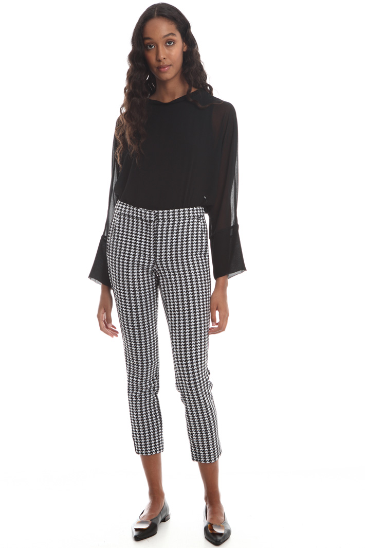 Houndstooth trousers Intrend Houndstooth trousers Intrend