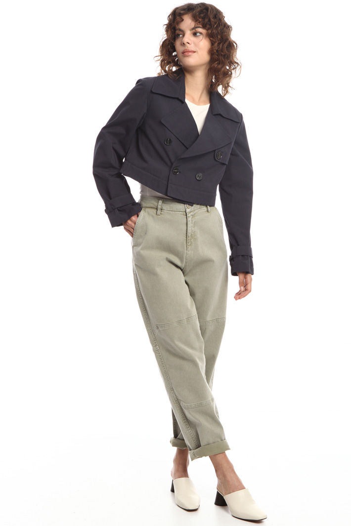 Fitted T-shirt in viscose Intrend Fitted T-shirt in viscose Intrend