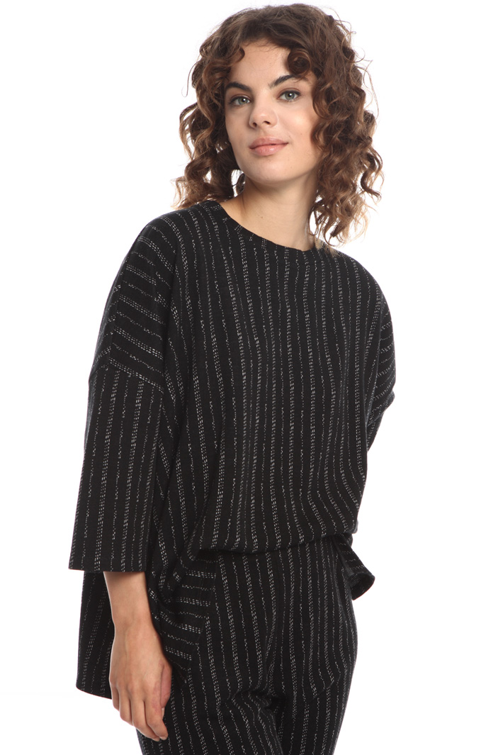 Oversized yarn dyed T-shirt Intrend Oversized yarn dyed T-shirt Intrend