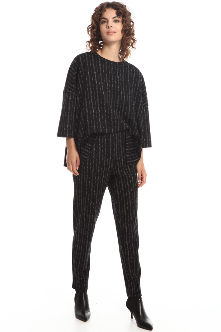 Oversized yarn dyed T-shirt Intrend Oversized yarn dyed T-shirt Intrend