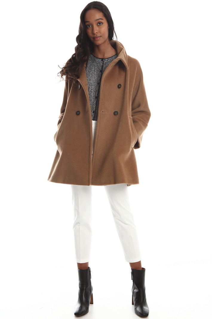 Flared wool coat Intrend Flared wool coat Intrend