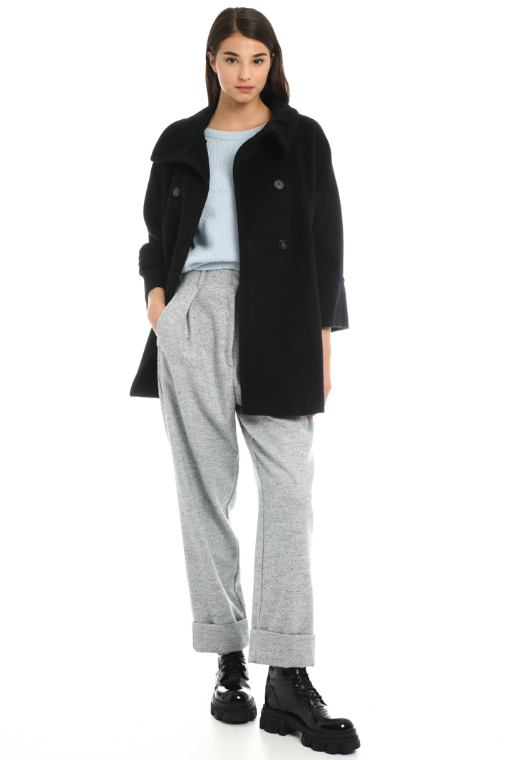 Flared wool coat Intrend Flared wool coat Intrend