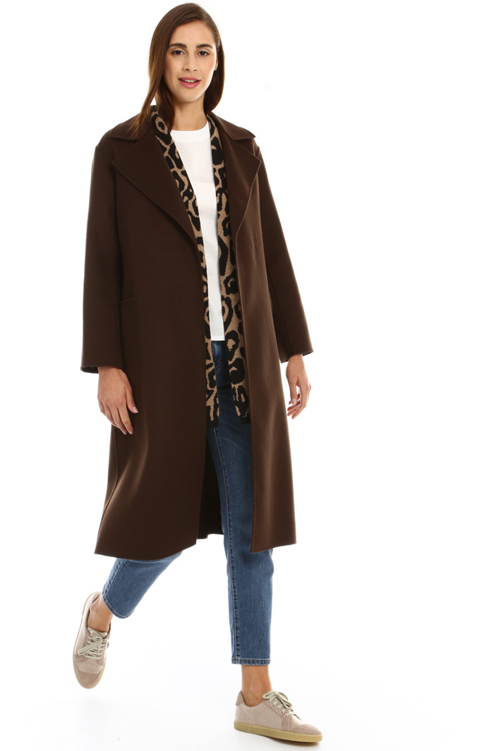 Wool and angora coat Intrend Wool and angora coat Intrend