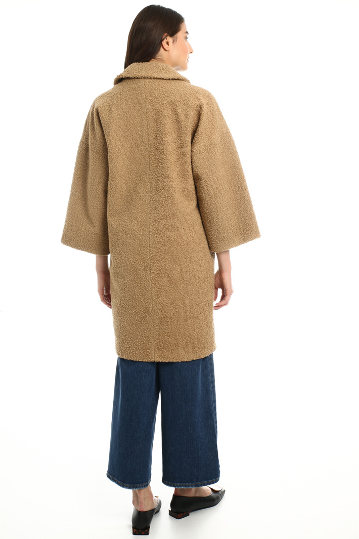 Wool bouclé coat Intrend Wool bouclé coat Intrend