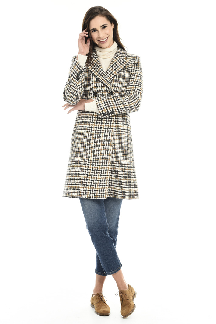 Double-breasted wool coat Intrend Double-breasted wool coat Intrend