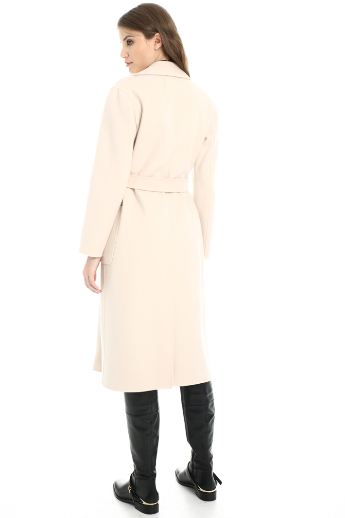 Cappotto a vestaglia in lana Intrend Cappotto a vestaglia in lana Intrend