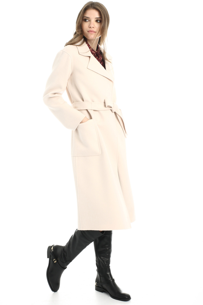 Cappotto a vestaglia in lana Intrend Cappotto a vestaglia in lana Intrend
