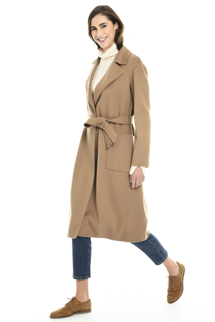 Cappotto a vestaglia in lana Intrend Cappotto a vestaglia in lana Intrend