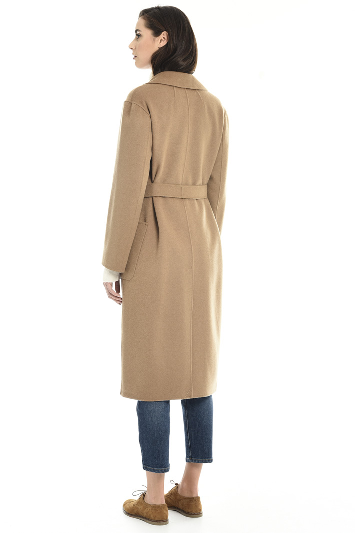 Cappotto a vestaglia in lana Intrend Cappotto a vestaglia in lana Intrend