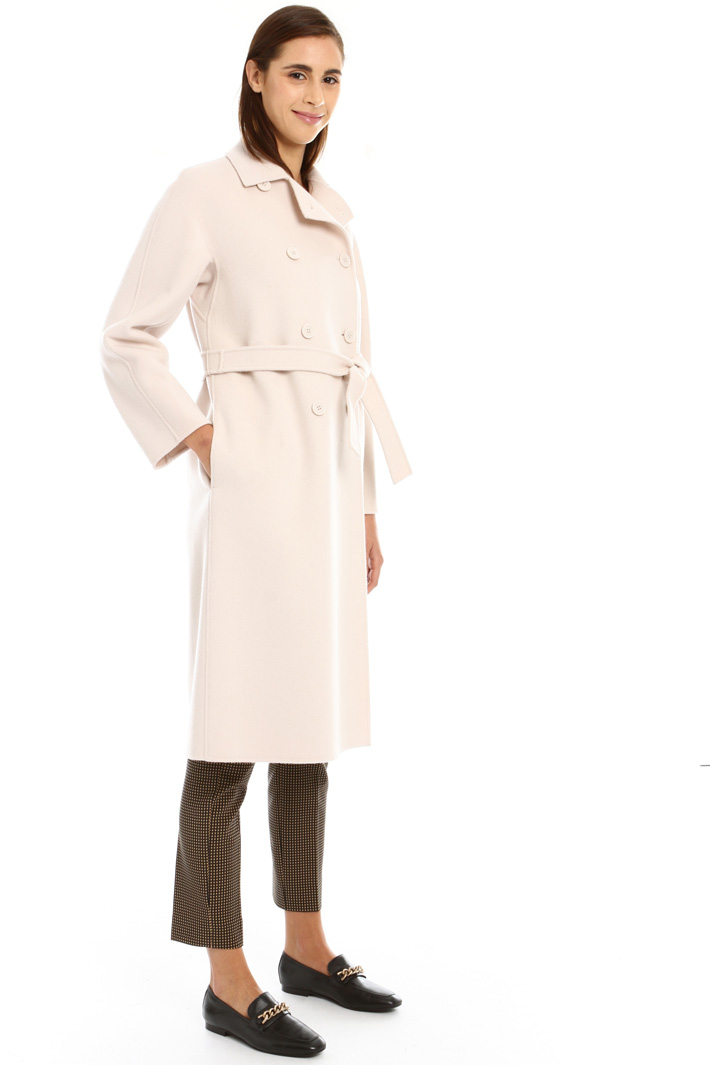 Double-breasted wool coat Intrend Double-breasted wool coat Intrend