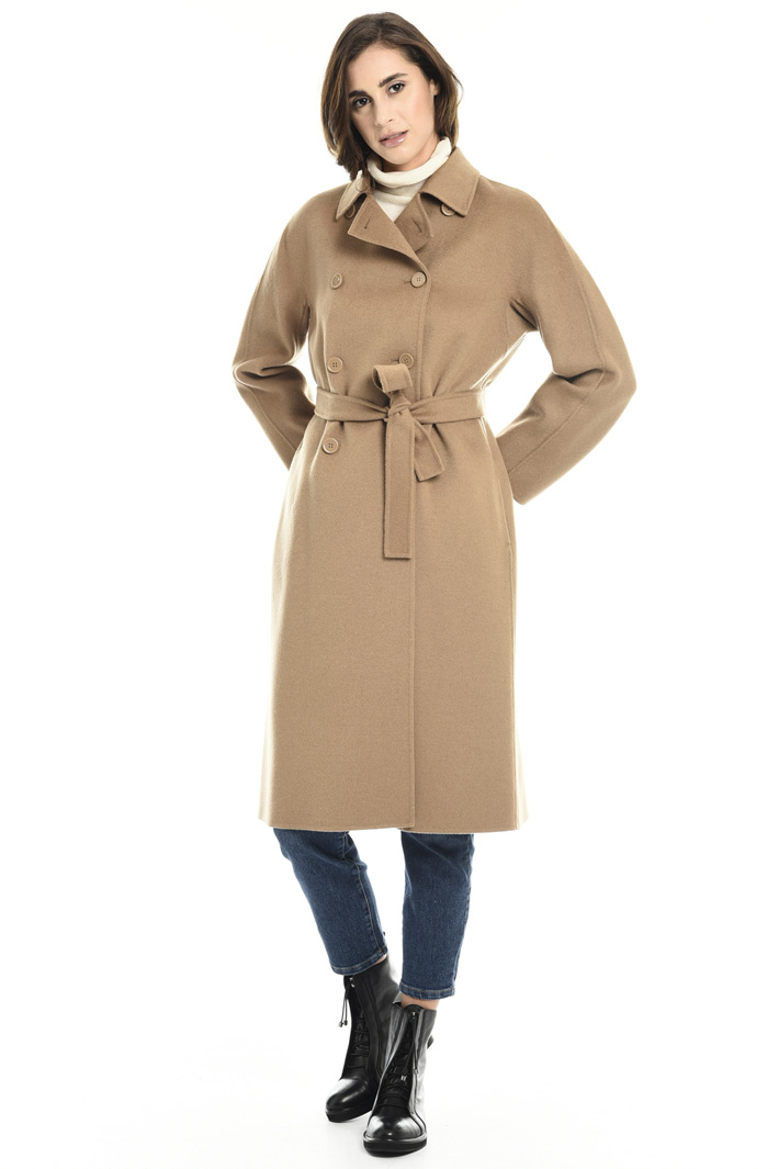 Double-breasted wool coat Intrend Double-breasted wool coat Intrend