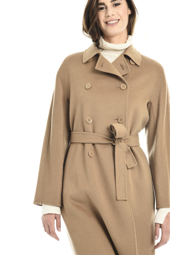 Double-breasted wool coat Intrend Double-breasted wool coat Intrend