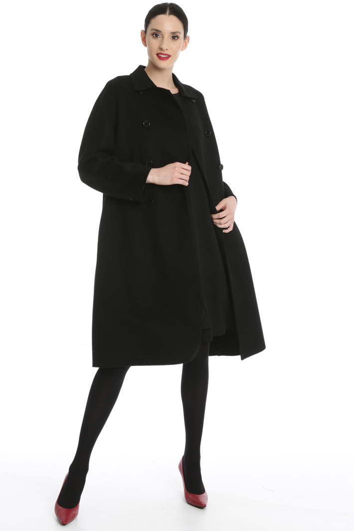 Double-breasted wool coat Intrend Double-breasted wool coat Intrend