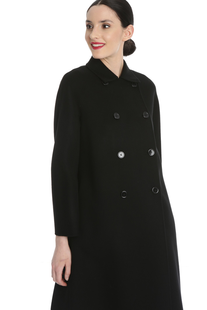 Double-breasted wool coat Intrend Double-breasted wool coat Intrend
