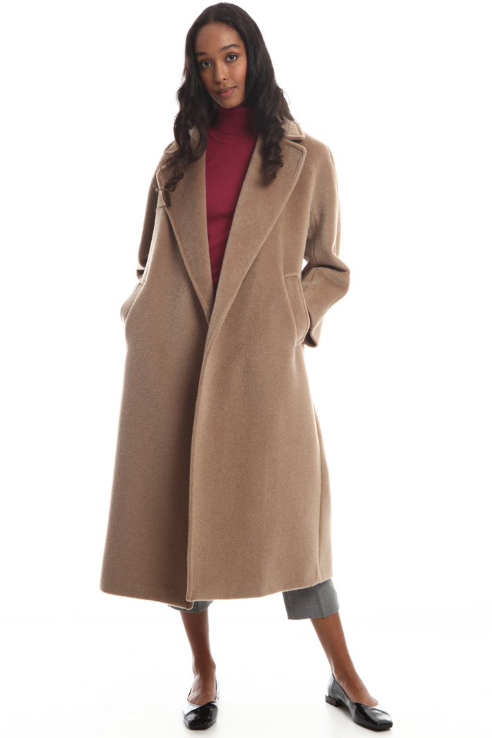 Oversize wool and alpaca coat Intrend Oversize wool and alpaca coat Intrend