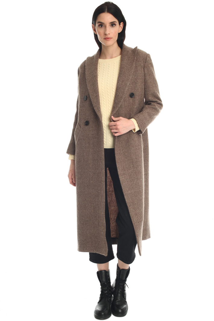 Double-breasted wool coat Intrend Double-breasted wool coat Intrend