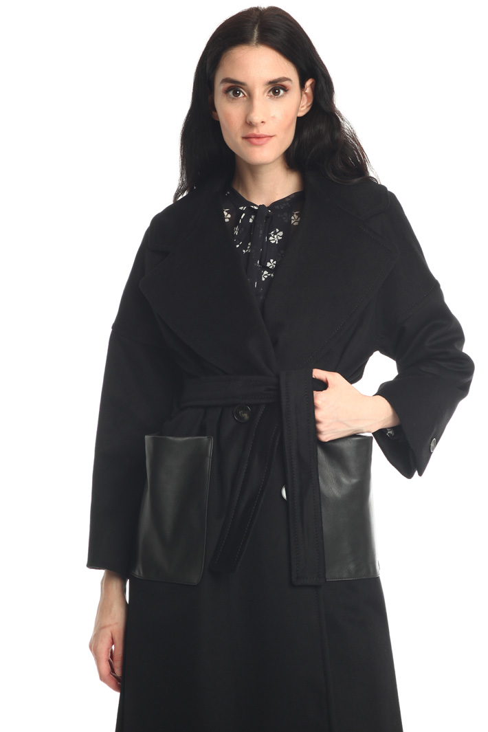 Wool velour coat Intrend Wool velour coat Intrend