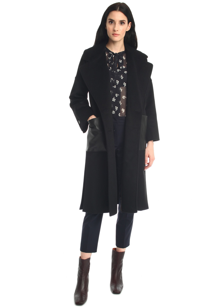 Wool velour coat Intrend Wool velour coat Intrend