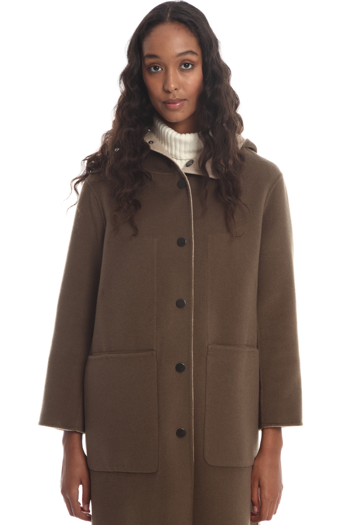 Reversible wool coat Intrend Reversible wool coat Intrend