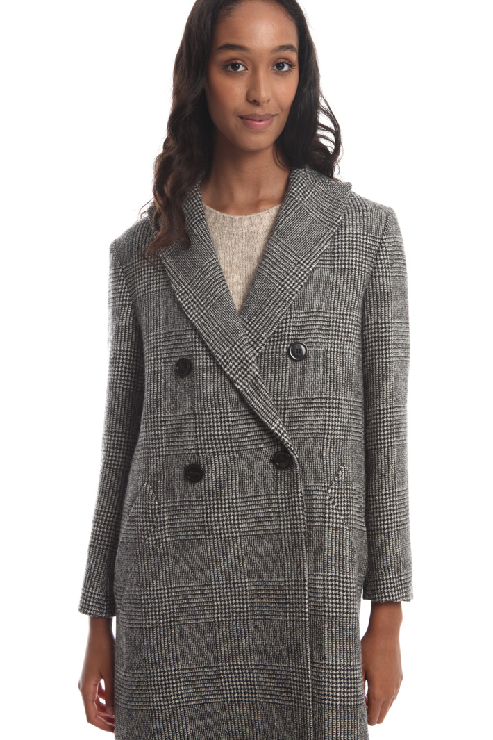 Double-breasted wool coat Intrend Double-breasted wool coat Intrend