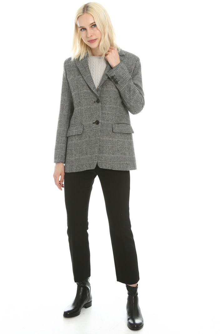 Yarn dyed wool blazer Intrend Yarn dyed wool blazer Intrend