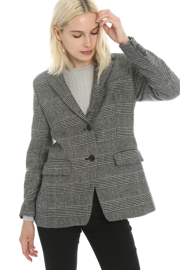 Yarn dyed wool blazer Intrend Yarn dyed wool blazer Intrend