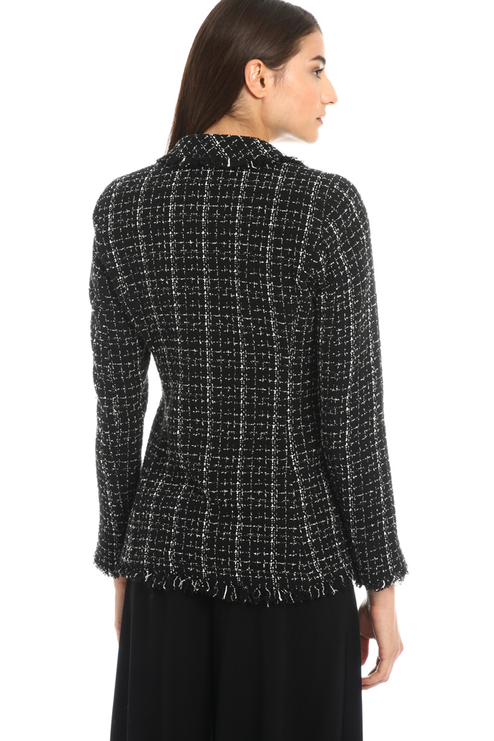 Cotton tweed blazer Intrend Cotton tweed blazer Intrend