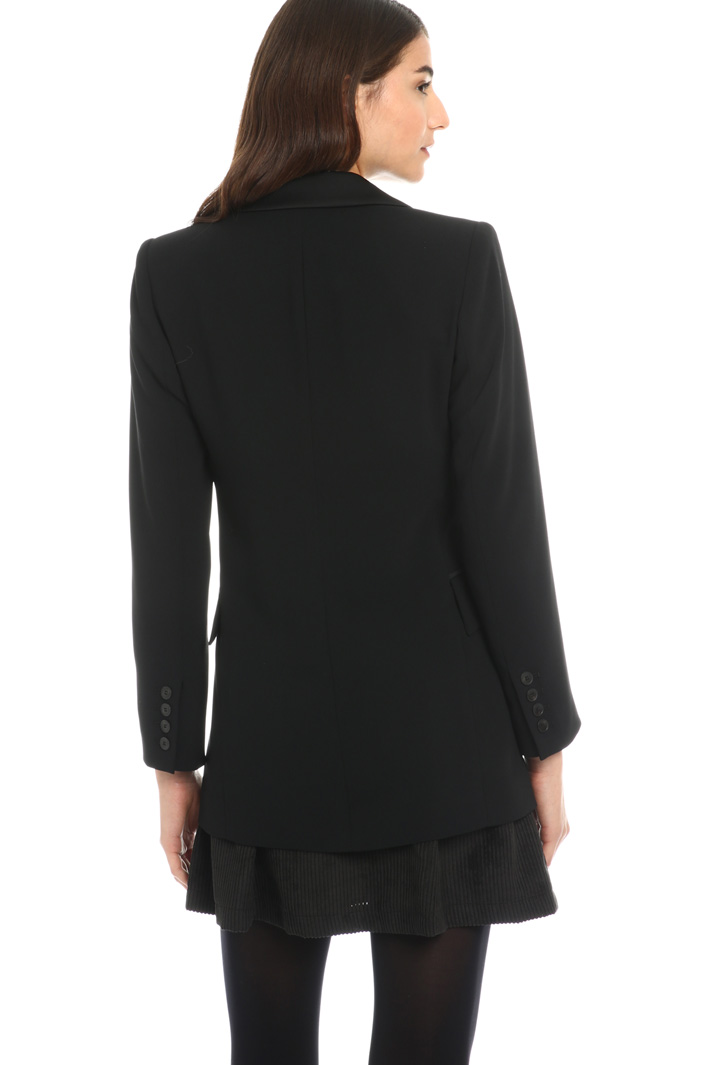 Crepe enver satin blazer Intrend Crepe enver satin blazer Intrend