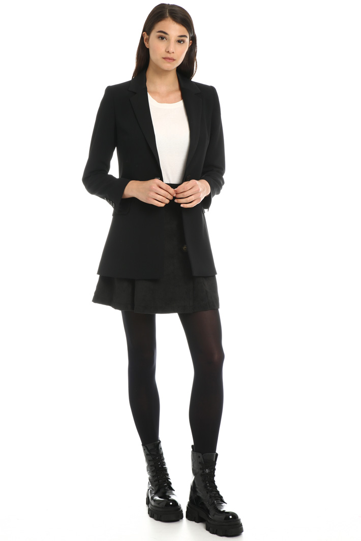 Crepe enver satin blazer Intrend Crepe enver satin blazer Intrend