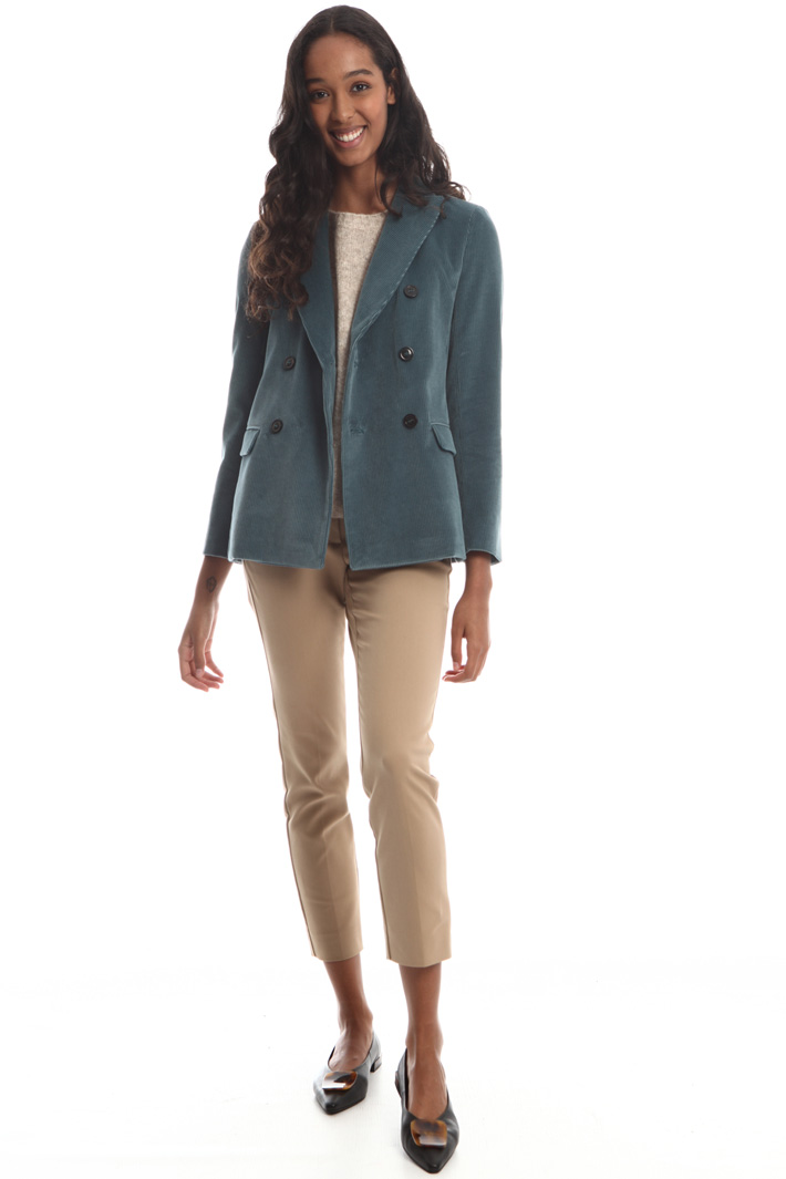 Wool corduroy blazer Intrend Wool corduroy blazer Intrend