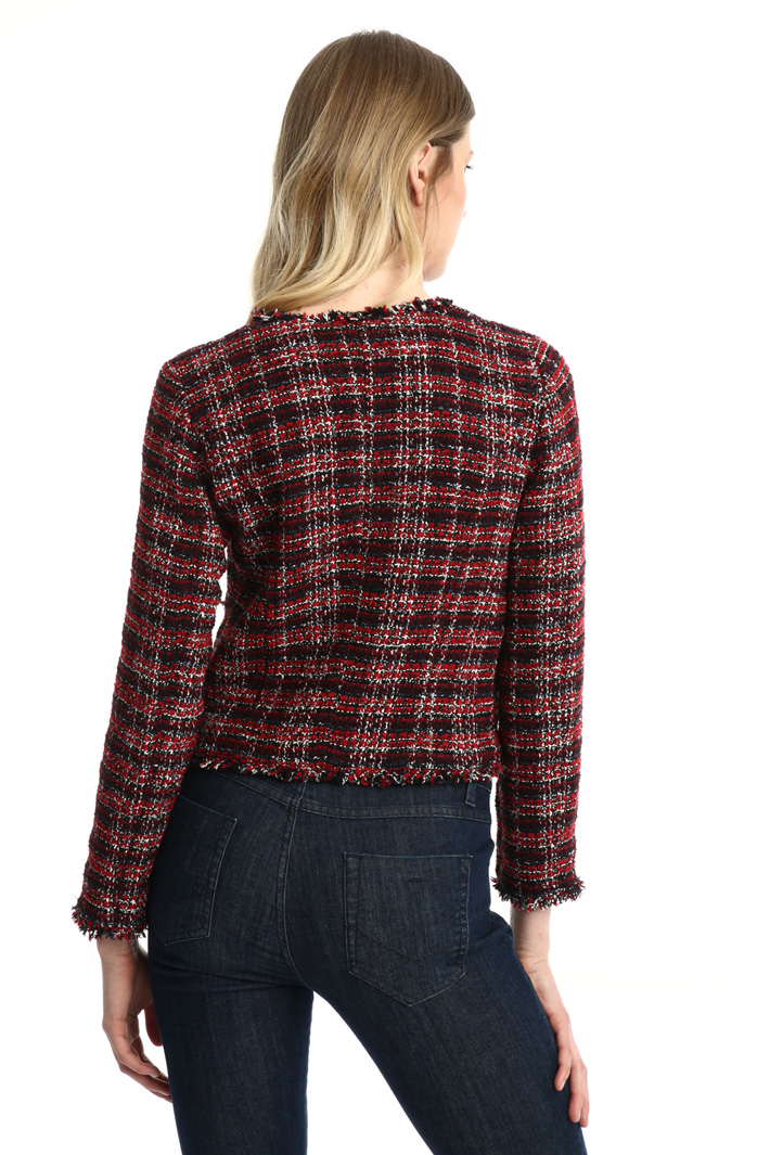 Cotton tweed blazer Intrend Cotton tweed blazer Intrend