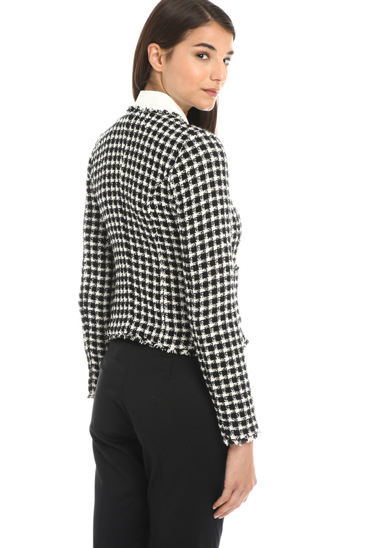 Cotton tweed blazer Intrend Cotton tweed blazer Intrend