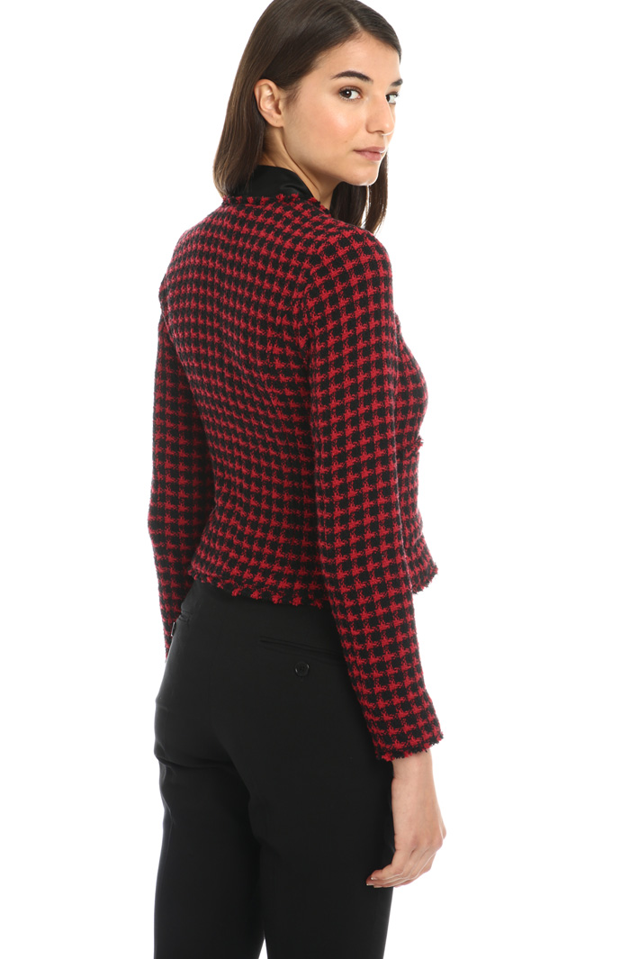 Cotton tweed blazer Intrend Cotton tweed blazer Intrend