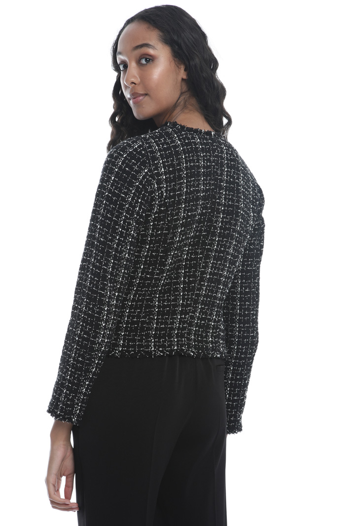 Cotton tweed blazer Intrend Cotton tweed blazer Intrend