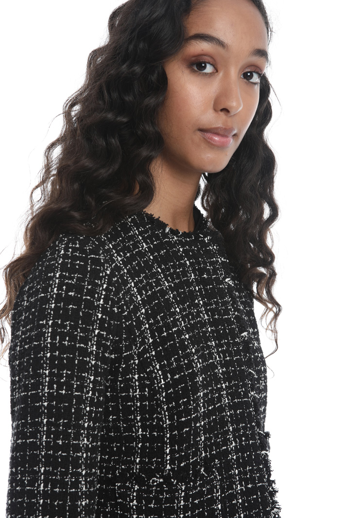 Cotton tweed blazer Intrend Cotton tweed blazer Intrend