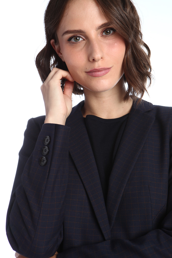 Yarn-dyed flannel blazer Intrend Yarn-dyed flannel blazer Intrend