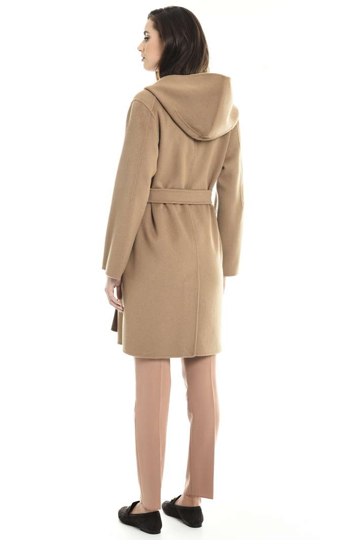 Hooded wool coat Intrend Hooded wool coat Intrend