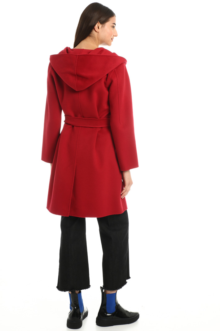 Hooded wool coat Intrend Hooded wool coat Intrend