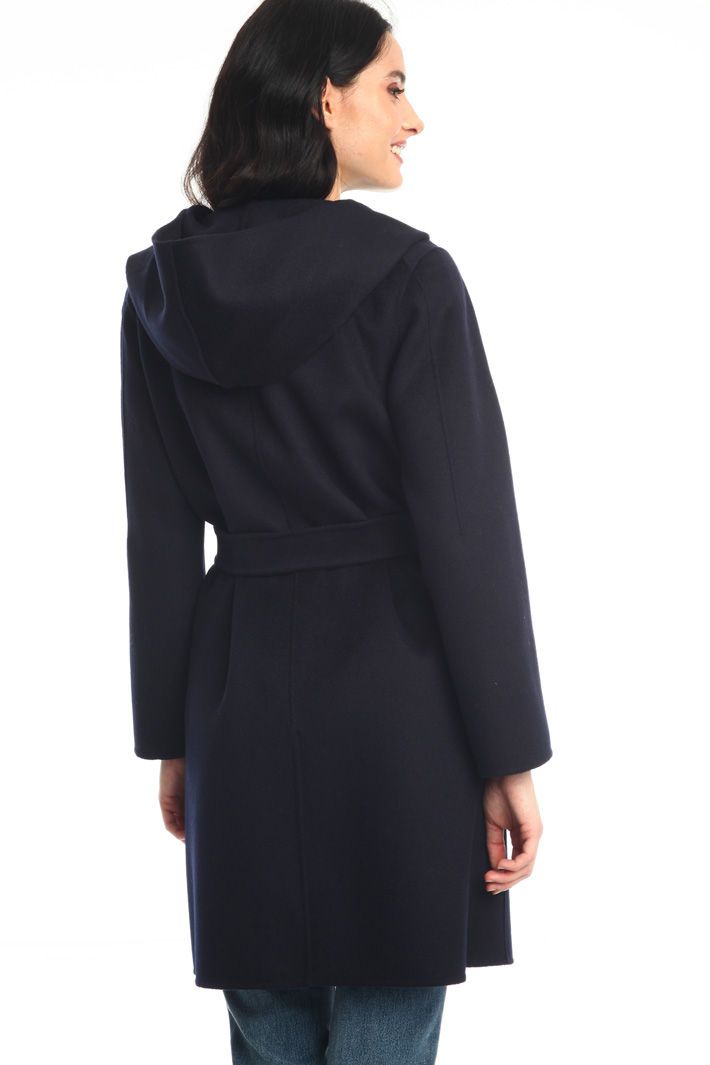 Hooded wool coat Intrend Hooded wool coat Intrend