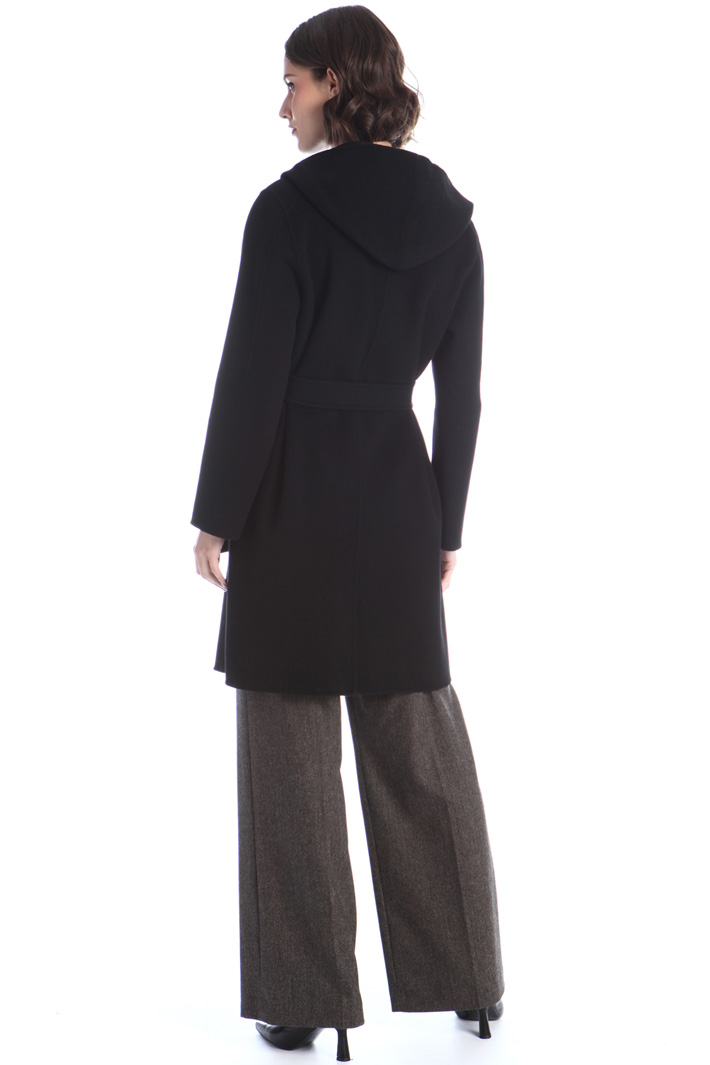 Cappotto in lana con cappuccio Intrend Cappotto in lana con cappuccio Intrend