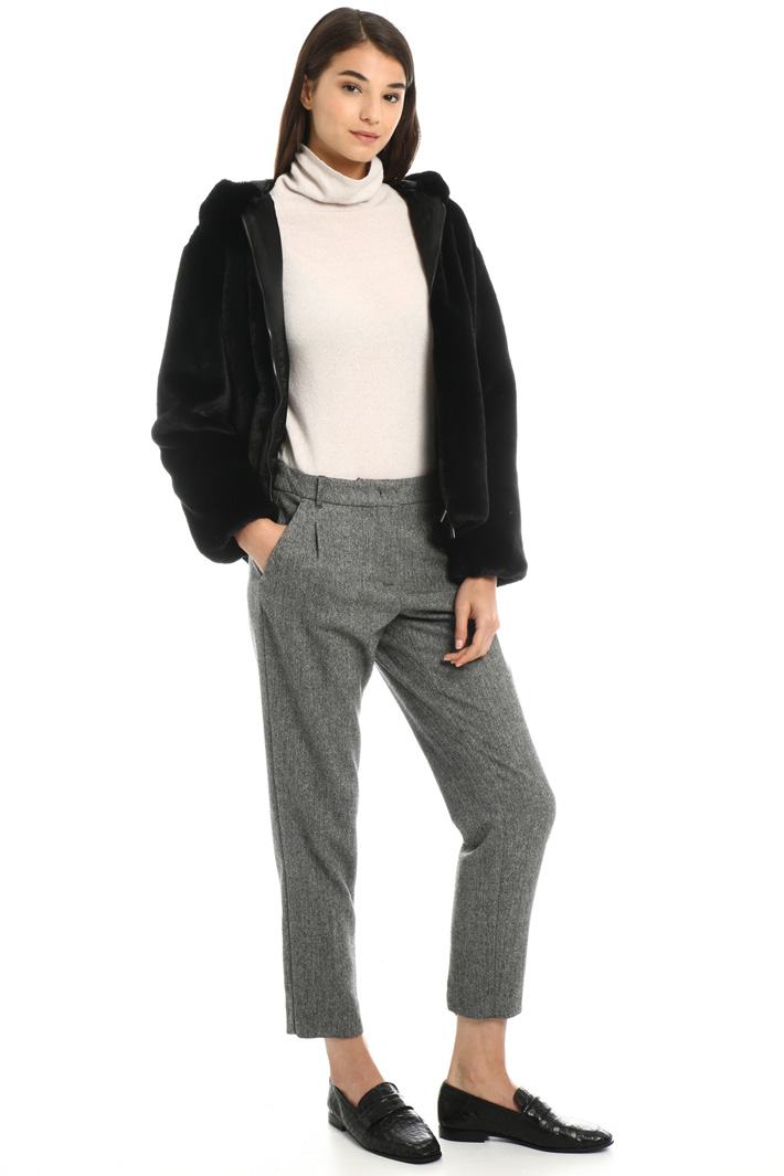 Fur effect jacket Intrend Fur effect jacket Intrend