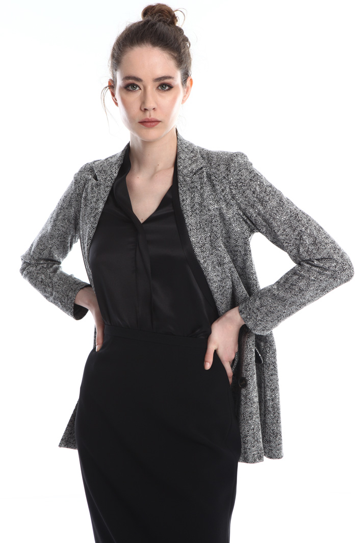 Crepe sheath skirt Intrend Crepe sheath skirt Intrend