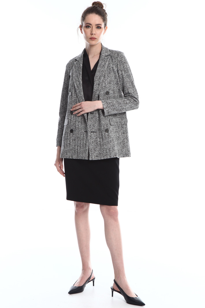 Crepe sheath skirt Intrend Crepe sheath skirt Intrend
