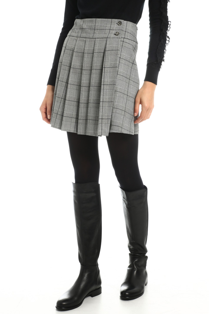 Plated miniskirt Intrend Plated miniskirt Intrend