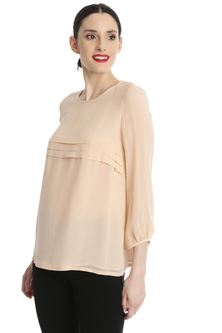 Silk georgette blouse Intrend Silk georgette blouse Intrend