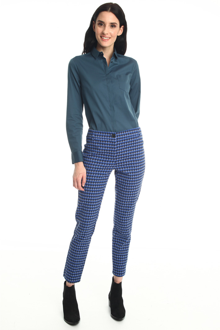 Cotton poplin shirt Intrend Cotton poplin shirt Intrend
