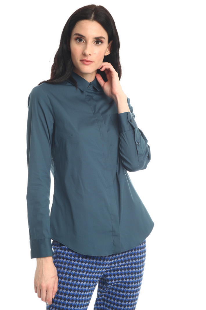 Cotton poplin shirt Intrend Cotton poplin shirt Intrend